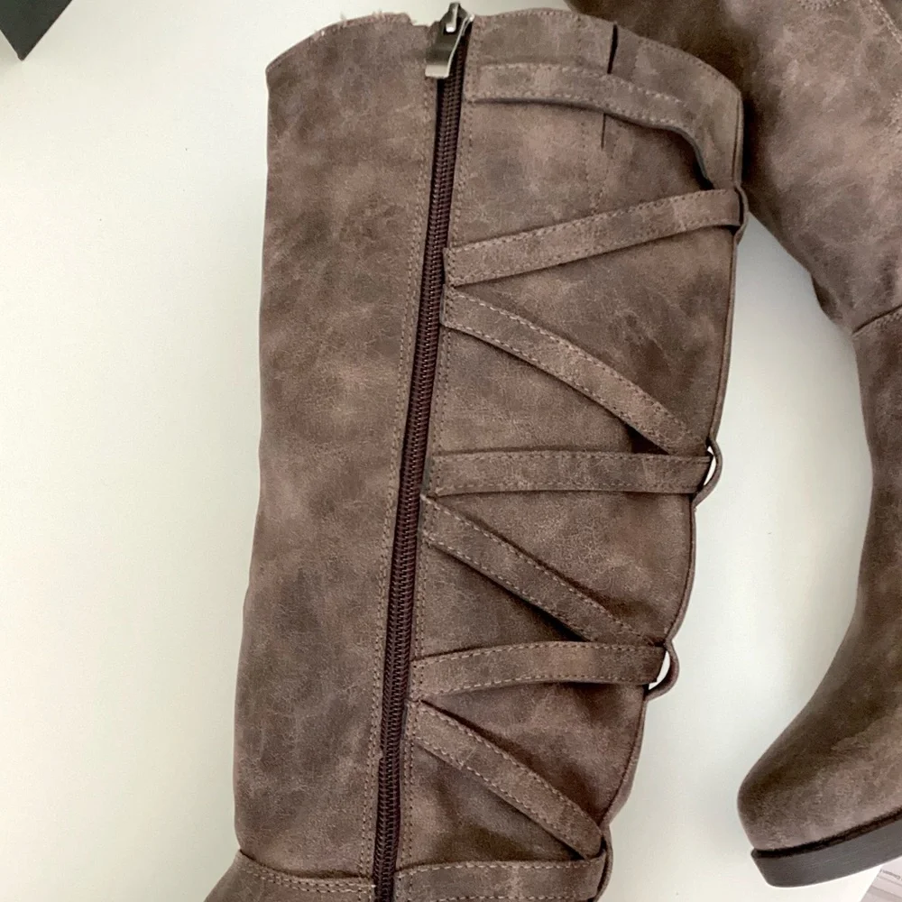 \Journee Collection\ Carly Wide Calf Riding Boot - Picture 7 of 15